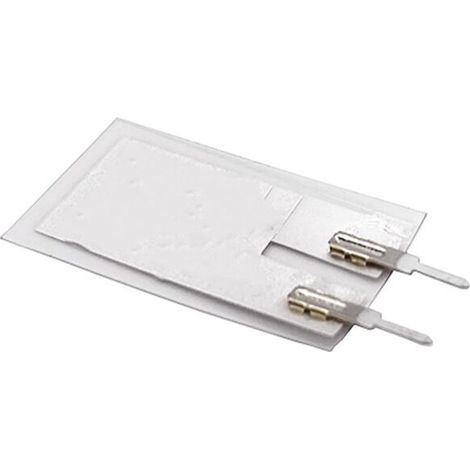 LDTO-028K PVDF-Piezo-Filmsensor, passive AC-Kopplung, 25 x 13 x 1 mm.