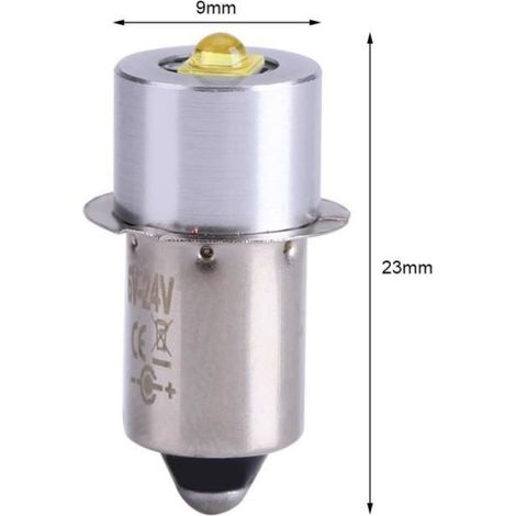 Ampoule LED - P13.5S - 5W - 6V à 24V - Pour Lampe de Travail d'Urgence et Torche - 1 Pièce (1/4)