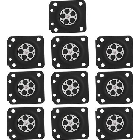 10pcs / set Garburetor Diaphragm Gaskets For Zama Chainsaw MS210 MS230 MS2500 (1/5)