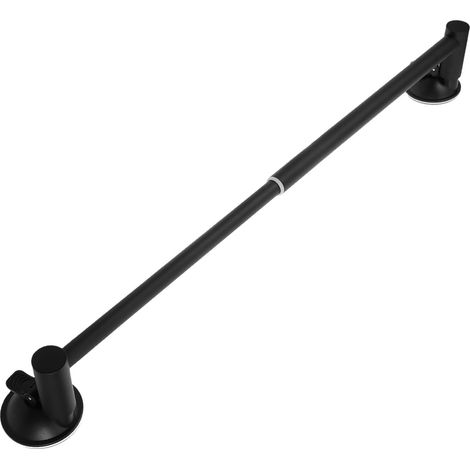 SHINEOFI Porte-serviettes extensible en acier inoxydable sans perçage (1/5)