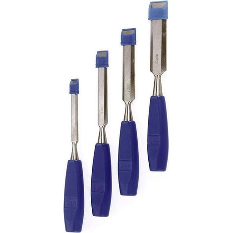 JEU 4 GOUGES CISEAUX OUTILS A BOIS 0300