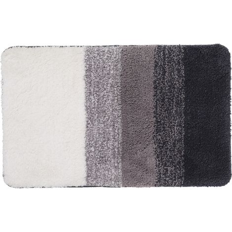 Tapis de bain déco dégradé en polyester 50x80cm (1/4)