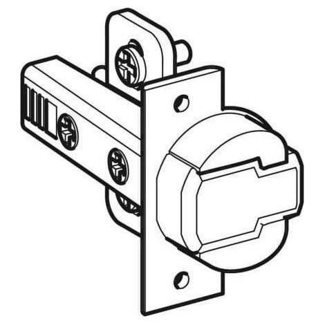 GE Scharnier für iCon Waschtischunterschrank (1/2)