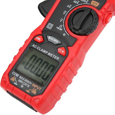 HT206A AC/DC Digital-Zangenmultimeter, Spannungs- und Stromprüfer (1/5)
