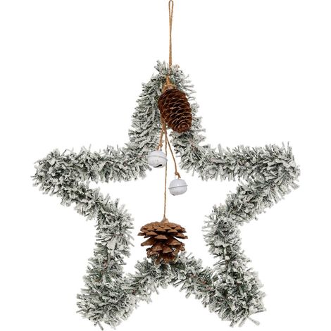 SUSPENSORIUM STERN FROSTY 27CM - Feeric lights & christmas