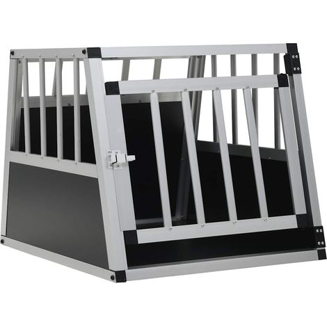 Cage pour chien avec une porte-Abri pour chien 54 x 69 x 50 cm 438618 (1/5)