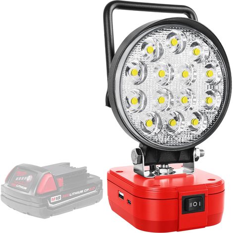 projecteur led rechargeable lampe pour batterie 18V (1/5)