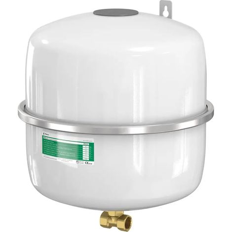 Flamco Vaso de expansión Airfix D 35 L/4,0 bar (8 bar) blanco, agua potable, 14659
