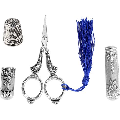 Ciseaux à Couture Vintage en Acier Inoxydable pour DIY et Artisanat (1/5)
