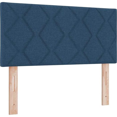 Maison Exclusive - Tête de lit Bleu 90 cm tissu