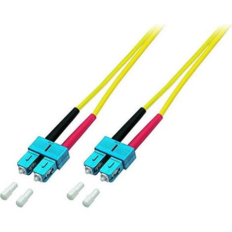 EFB ELEKTRONIK O2513.10 10M SC SC JAUNE CÂBLE DE FIBRE OPTIQUE - CÂBLES DE FIBRE OPTIQUE (SC, SC, 9 µM, 125 µM, JAUNE, MALE CONN