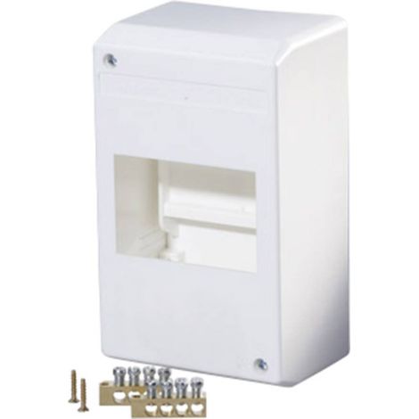 F-Tronic 7260013 KV04K Armadio di distribuzione Da parete Numero divisori = 4 Numero di righe = 1 Contenuto 1 pz.