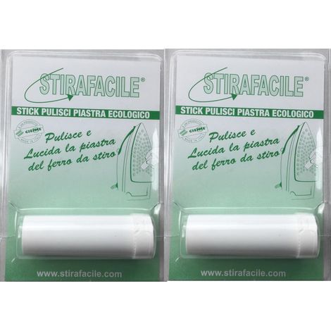 SCIOLINO PULISCI PIASTRA LUCIDA PIASTRA FERRO DA STIRO -- 2 PZ -- LV 008 (1/2)