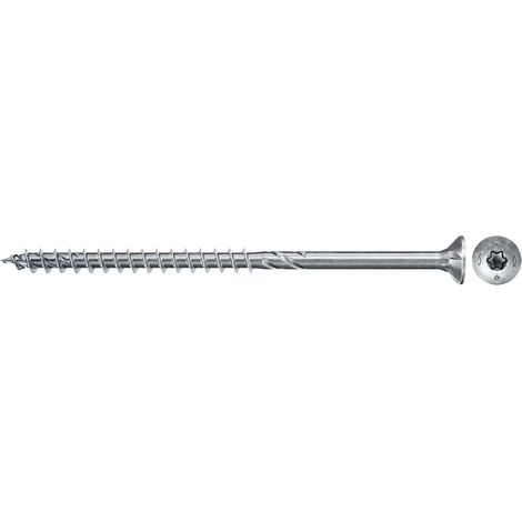 30 Vis Power-Fast FPF-II-CZP Ø5 x 70 mm, tête fraisée PZ, filetage partiel - Fischer (1/3)