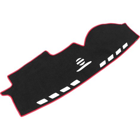 Protège-tapis de tableau de bord anti-UV et anti-dérapant pour Mercedes-Benz B 2009 (Polyester noir)