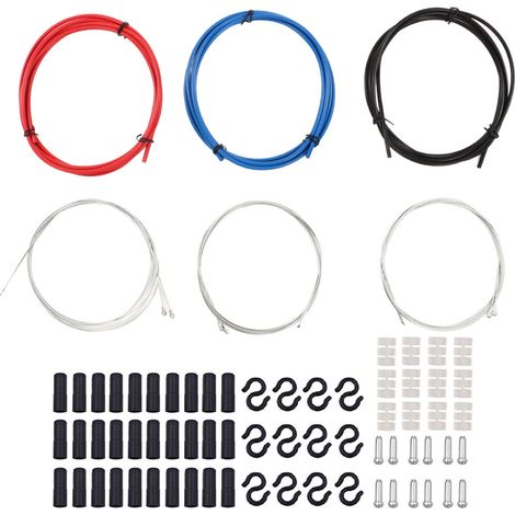 Kits de flexibles de frein, câbles de frein, kits de flexibles et connecteurs de frein pour vélos (1/5)