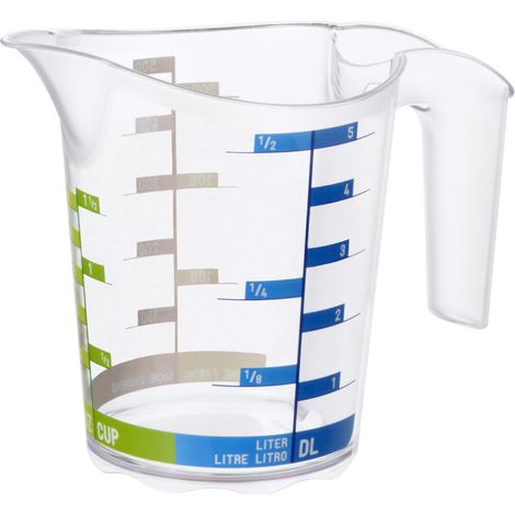 Rotho Messbecher Domino 0,5 L Küchenutensilien