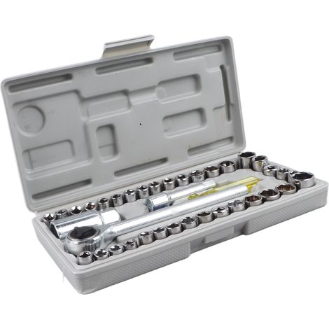 Coffret de 40 douilles miniatures pour la réparation automobile et la maison (1/5)