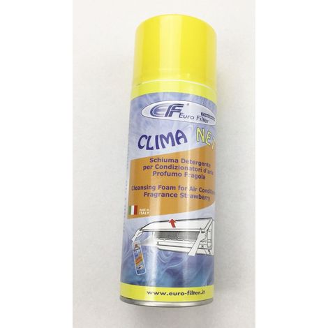CONDIZIONATORE SPRAY IGIENIZZANTE-PULIZIA 400 ML ANTIBATTERI UNIVERSALE GIALLO (1/2)