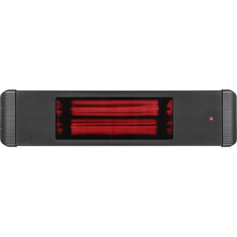Radiateur infrarouge Aaren 1800 W noir avec télécommande (1/3)