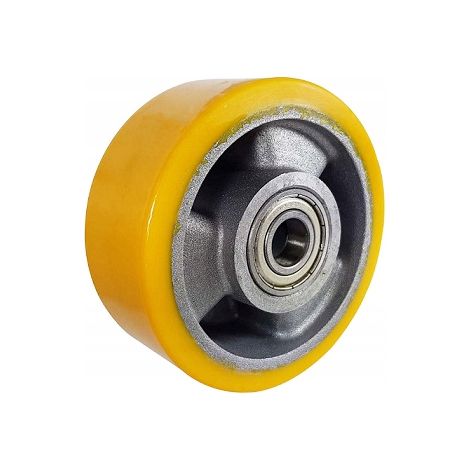 rueda maciza de poliuretano de 160 mm (1/5)