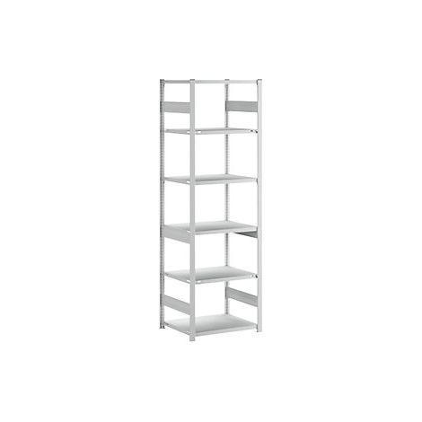 Estantería ensamblable de almacén  RAL 7035  construcción