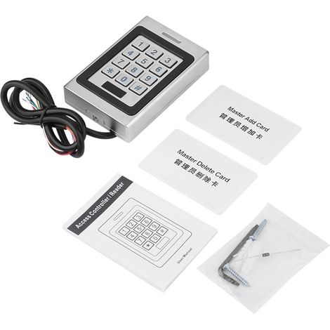 Système de contrle d'accès par carte RFID Ip68, ensemble de systèmes, matériau de placage en alliage de Zinc pour maison/bureau, entrept, Garage