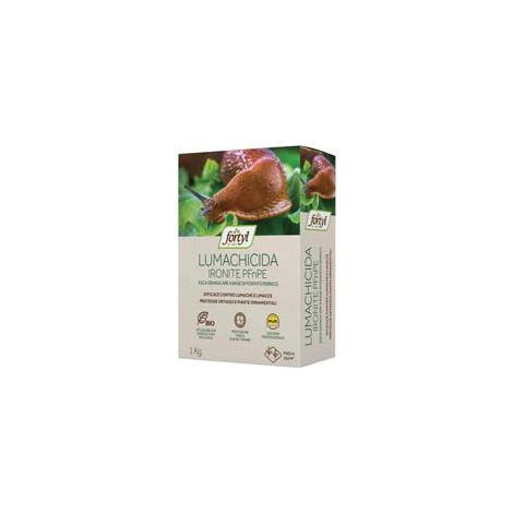 LUMACHICIDA FORTYL - IRONITE PFNPE PER PIANTE- - astuccio Kg.1 - 4 pezzi COPYR