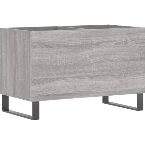 Maison Exclusive - Mobile Porta DiscGrigio Sonoma 74,5x38x48 Legno Multistrato