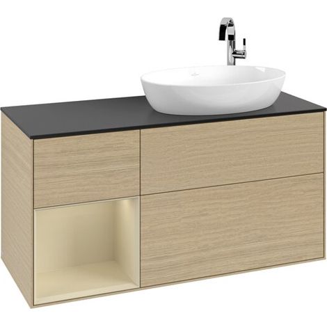 Villeroy & Boch F922HJPC Meuble sous-lavabo Finion F92 (1/3)