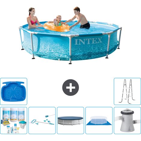Intex Piscina con estructura Redonda - 305x76 cm - 7-piezas  S20356 (1/5)