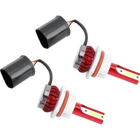 2 ampoules LED C7 9007 pour phare auto 6000K blanc pur, ultra-lumineux, étanche IP68, kit de 2 pièces (1/5)