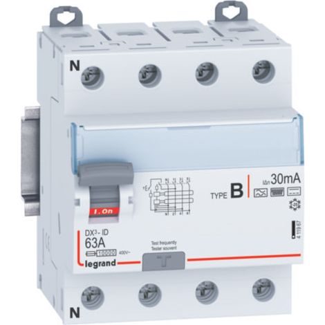 Legrand 411967 Interruptor automático blanco 63A