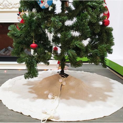 Weihnachtsbaummatte - weiß (1/5)