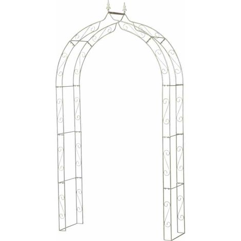 Rosenbogen, Metall feuerverzinkt 140 x 40 x 252 cm (1/2)