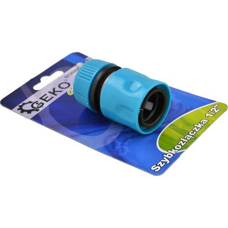 Conector rápido de 1/2"/línea azul blíster (20/200) (1/4)