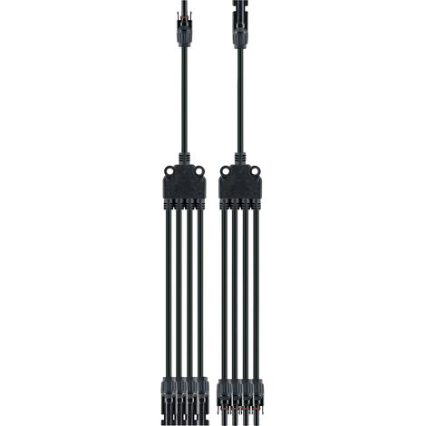 Schwaiger Solarkabel-Adapter-Set 4in1 35cm Solarenergie-Zubehör (1/5)