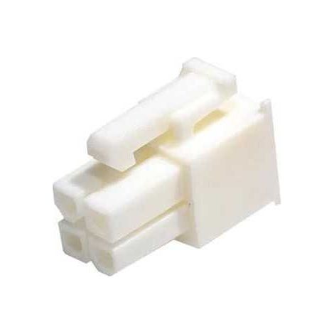Connecteur Mini Fit male 2X2 Voies V0