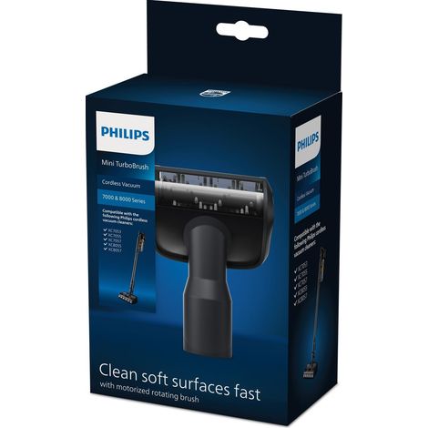 Philips XV1684/01 Mini-Turboschmutzbürste Schwarz Staubsauger-Zubehör (1/3)
