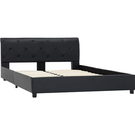 Maison Exclusive - Giroletto Nero in Similpelle 120x200 cm (1/5)