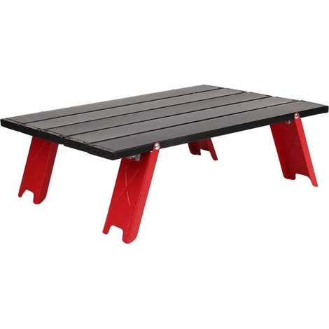 Table pliante légère en aluminium pour pique nique et barbecue extérieur table portable pour camping et activités de plein air (1/5)
