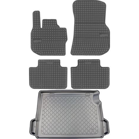 BMW X3 G01 SUV desde enero de 2020. Juego de alfombrillas de goma para coche y alfombrilla para maletero.