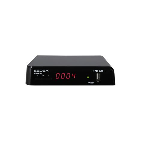SEDEA Récepteur TV satellite HD Carte non incluse (1/2)
