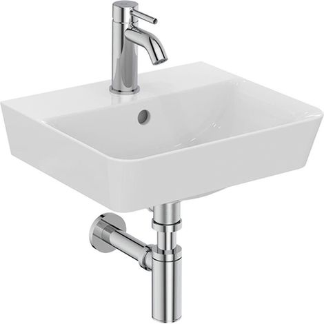 Armitage Shanks Edit L Wall Hung Basin 400mm Wide - 1 Tap Hole (1/2)