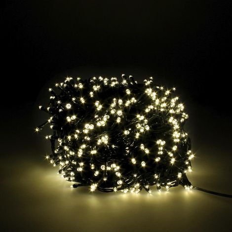 NATALE - LUCI 1000 LED L. CALDA INT/EST MAURER - CF. SCATOLA PLAST. (1/5)