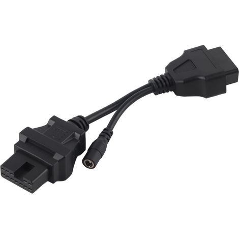 12-poliges OBD1-zu-16-poliges Diagnose-Adapterkabel für Autos.