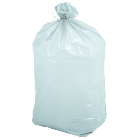 Sac poubelle 110 litres tri sélectif neutre - carton de 200 - Maxiburo
