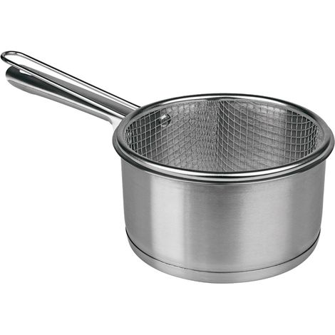 CAZO INOXIDABLE + CESTILLO FREIDOR 16 CM LIFESTYLE