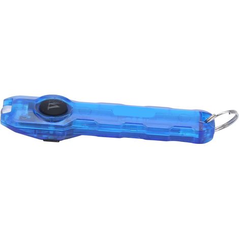 Mini-Schlüsselanhänger-Taschenlampe – USB-aufladbare LED-Taschenlampe – 2 Modi – Rucksack – Camping / Wandern / Bergsteigen / Reisen / Zuhause / Büro – Blau