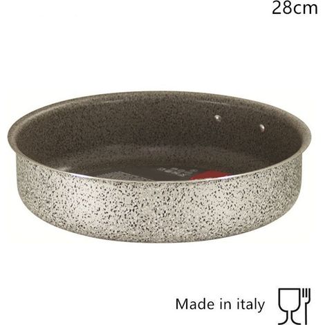 TRADE SHOP - Tortiera In Alluminio Antiaderente Antigraffio ø16-20-24-28cm Stampo Per Torte Dolci -    -diametro 28cm   -